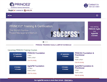 Tablet Screenshot of prince2.com.my