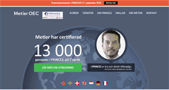 Desktop Screenshot of prince2.se